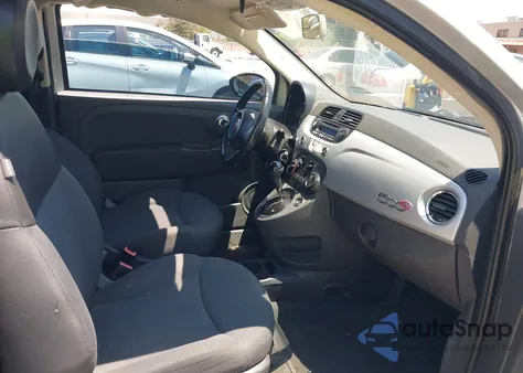 2012 Fiat 500 Pop из США, поврежденный, VIN 3C3CFFDR7CT352673